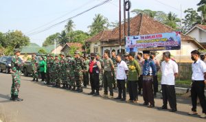 Peringati HUT TNI ke-77, Dandim 0429/Lamtim Pimpin Karya Bakti