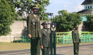 Upacara Hari Kesaktian Pancasila Kodim 0429/Lamtim Berjalan Khidmat