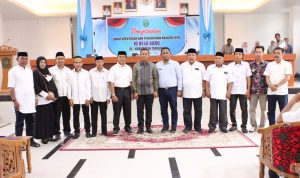 Resmi Dilantik, Bupati Minta BPD 10 Desa Baru Kawal Tahapan Pilkades 2022