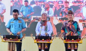 Wagub Lampung Chusnunia Chalim Buka Puncak Gawi Budaya Lampung Tahun 2022