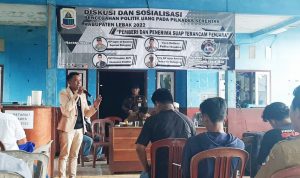 Relasi Pilkades Lebak 2022 Sosialisasikan Penyebab dan Dampak Politik Uang