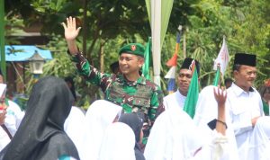 Irup Peringatan Hari Santri 2022, Dandim Bacakan Sambutan Menteri Agama RI