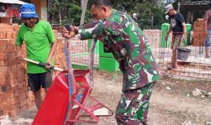 Babinsa Koramil 2304/Anyar, Giat Karbak Pembangunan Tempat Ibadah