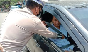 Hari Pertama Operasi Zebra,Polres Maros Tegur Puluhan Pengendara