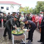 HUT TNI Ke 77,Kodim Maros Terima Kejutan Dari Polres Maros