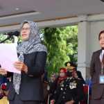 Dihadiri Ketua TP PKK Wajo, Sekda Pimpin Upacara Peringatan Hari Sumpah Pemuda
