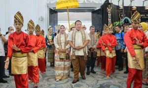 Gubernur Lampung Arinal Djunaidi Secara Resmi Buka Perhelatan Lampung Craft ke-3 Tahun 2022 di Gedung Graha Wangsa 