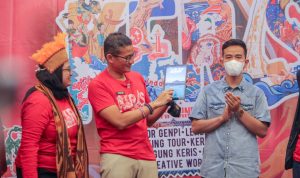 Genpi Luncurkan Aplikasi Lelana, Disaksikan Menteri Sandiaga dan Wali Kota Gibran