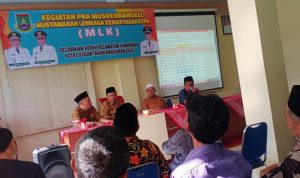 Kelurahaan Kepuh Mengadakan Musyawarah Lembaga Kemasyarakatan Anggaran Tahun 2022