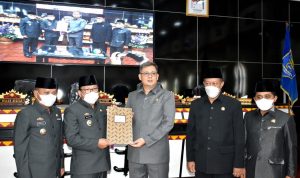 DPRD Kota Metro Gelar Paripurna Pengambilan Keputusan Bersama Raperda TA 2023