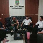 Babinsa Koramil 2307/Ciwandan, Komsos Membahas Tentang Pembangunan Drainase
