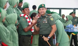 Dandim Pimpin Wisuda Purna Tugas Bintara Kodim 0429/Lamtim