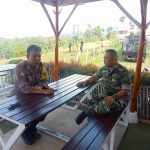 Babinsa Koramil 2305/Cinangka Giat Komsos Dalam Rangka Kamtibmas