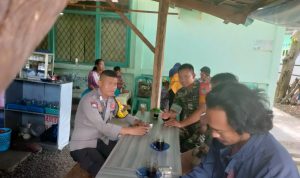 Babinsa Koramil 2302/Bojonegara, Komsos Merencanakan Gotong Royong