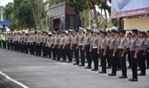 148 Anggota Polda dan 239 Anggota Polres Jajaran Naik Pangkat