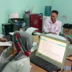 Babinsa Koramil 2304/Anyar, Puan Ter Pendataan Jumlah Anak Yang Stunting