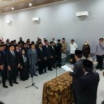 Ketua KPU Pinrang  Lantik 60 Orang PPK 