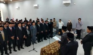 Ketua KPU Pinrang  Lantik 60 Orang PPK 