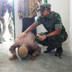 Terima Kunci Bedah Rumah Kodim 0429/Lamtim Pak Karju Sujud Syukur