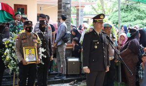 Wakapolres Lamtim : Almarhum Bripka Eko Sosok Polisi yang Baik