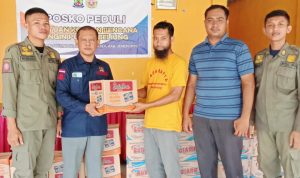 Ketua DPRD Jeneponto Partai Gerindra Kunjungi Korban Angin Puting Beliung