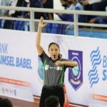 Cori Cobha Cobhita, Srikandi Pengadil di Kejurnas Basket U-15 2023 Pangkalpinang