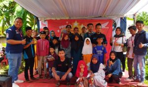 Peduli Sosial, Surya Motor Malingping Bantu Kegiatan Sosial Milad ke 3 KBBM