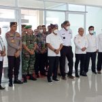 Danrem 045/Garuda Jaya Menyambut Kedatangan Kepala Staff Kepresidenan RI
