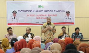 Bupati Pinrang Berharap RSUD Lasinrang Meningkatkan Pelayanan Kesehatan 
