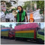 Ketua Umum Front Aksi Mahasiswa Makassar berikan Warning Polres Sinjai terkait penangkapan Mobil Truck Pengangkut Solar Ilegal