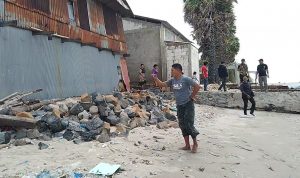Dampak Abrasi Tak Meluas, Warga Serta Kepala Desa Bontosunggu Jeneponto Berharap Dapat Diperhatikan