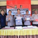 Terkait Keberhasilan Ungkap Kasus Pencurian dengan Pemberatan, Polres Kota Gelar Konfrensi Pers 