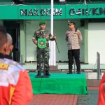 Kuatkan Sinergitas, Kapolres Metro Sowan ke Kodim 0411/KM