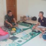 Babinsa Koramil 2303/Pulomerak, Komsos Membahas Terkait Menjaga Keamanan Lingkungan