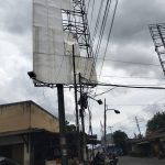 SatpolPP Dan Dispenda Diminta Tegur Dan Cek Ijin Reklame Di Perapat Cisoka Yang Rusak Tidak Terawat