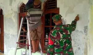 Babinsa Koramil 2301/Cilegon, Komsos Membahas Rawan Banjir