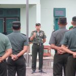 Pimpin Apel Pagi Ini Pesan Dandim 0429/Lamtim kepada Prajurit