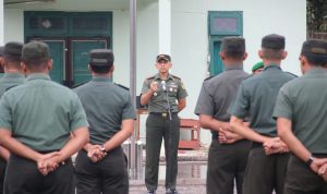 Pimpin Apel Pagi Ini Pesan Dandim 0429/Lamtim kepada Prajurit
