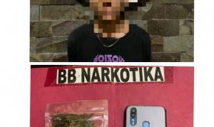 Gunakan Ganja, Seorang Remaja Digelandang ke Polres Lamtim