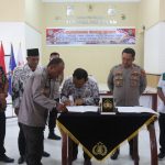 Dawam Hadiri Sosialisasi Perlindungan Hukum untuk Guru dan Penandatanganan Kerjasama PGRI Bersama Kapolres Lamtim