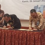 Walikota Cilegon Melakukan Penandatanganan MOU Dengan BNI