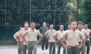 Jaga Kebugaran dan Kesehatan, Kodim 0429/Lamtim Laksanakan Senam SKJ 88