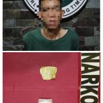 Sat Res Narkoba Polres Lamtim Tangkap Seorang Pemuda Pemakai Narkotika Jenis Sabu