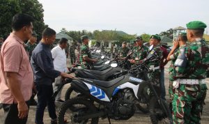 Dandim 0429/Lamtim Pimpin Pengecekan Randis Roda Dua dan Roda Empat