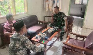 Babinsa Koramil 2305/Cinangka, Giat Puan Ter Pendataan Jumlah Warga Stunting