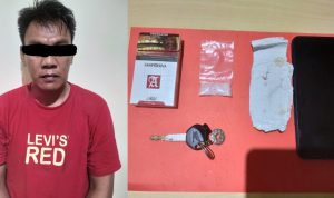 Bawa Sabu Seberat 2,60 Gram, Seorang Warga Lampung Timur Diamankan di Polres Metro
