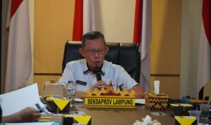 Rapat Laporan Kegiatan dan Keuangan Korpri Tahun 2022 Prov Lampung Dipimpin Sekda Fahrizal Darminto