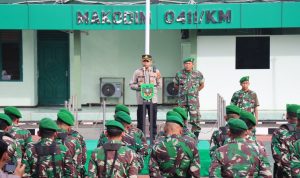 Wujud Soliditas dan Sinergitas TNI/Polri, Polres Metro Bersama Kodim 0411/KM Gelar Apel Gabungan