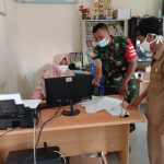 Babinsa Koramil 2304/Anyar, Puan Ter Pendataan Jumlah Sekolah