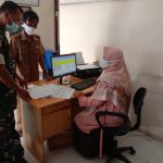 Babinsa Koramil 2304/Anyar, Puan Ter Pendataan Anak Stunting